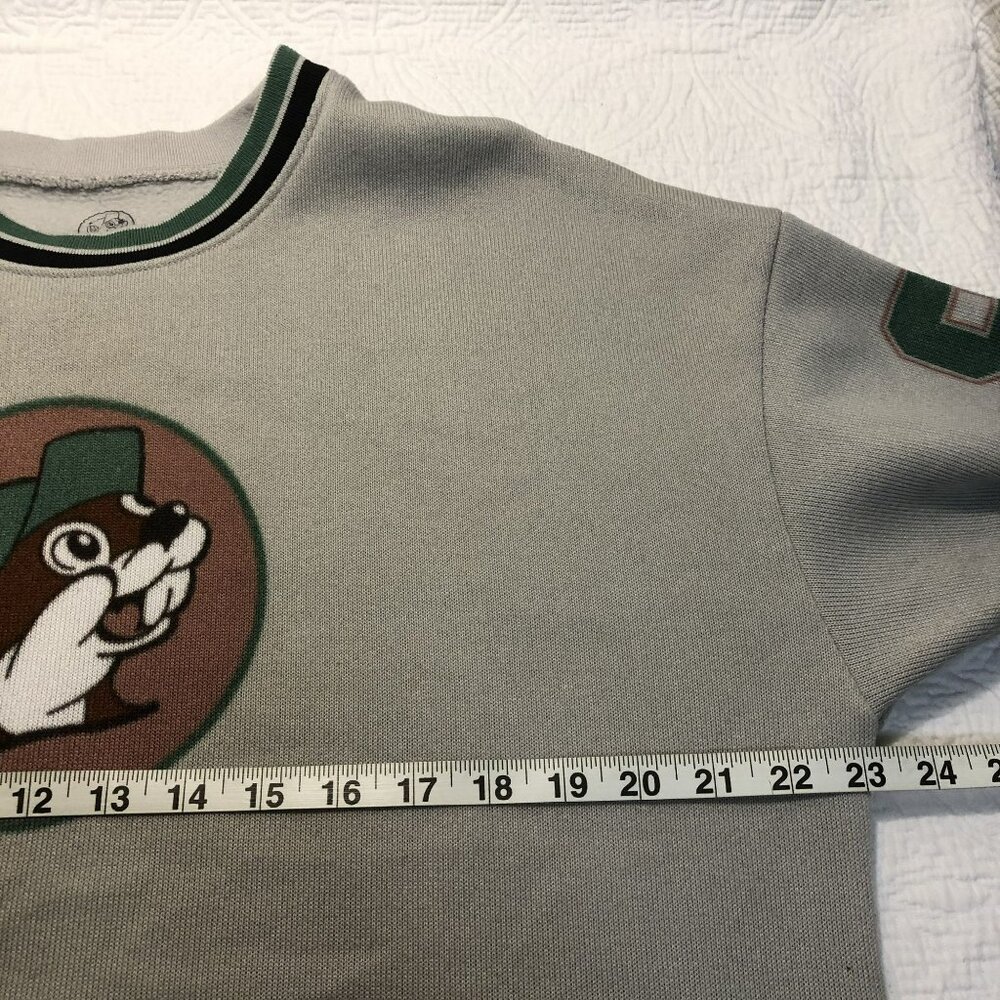 Buc-ees Sweatshirt Beaver Logo & 82 Design Crewneck Mens Size M - Picture 7 of 8